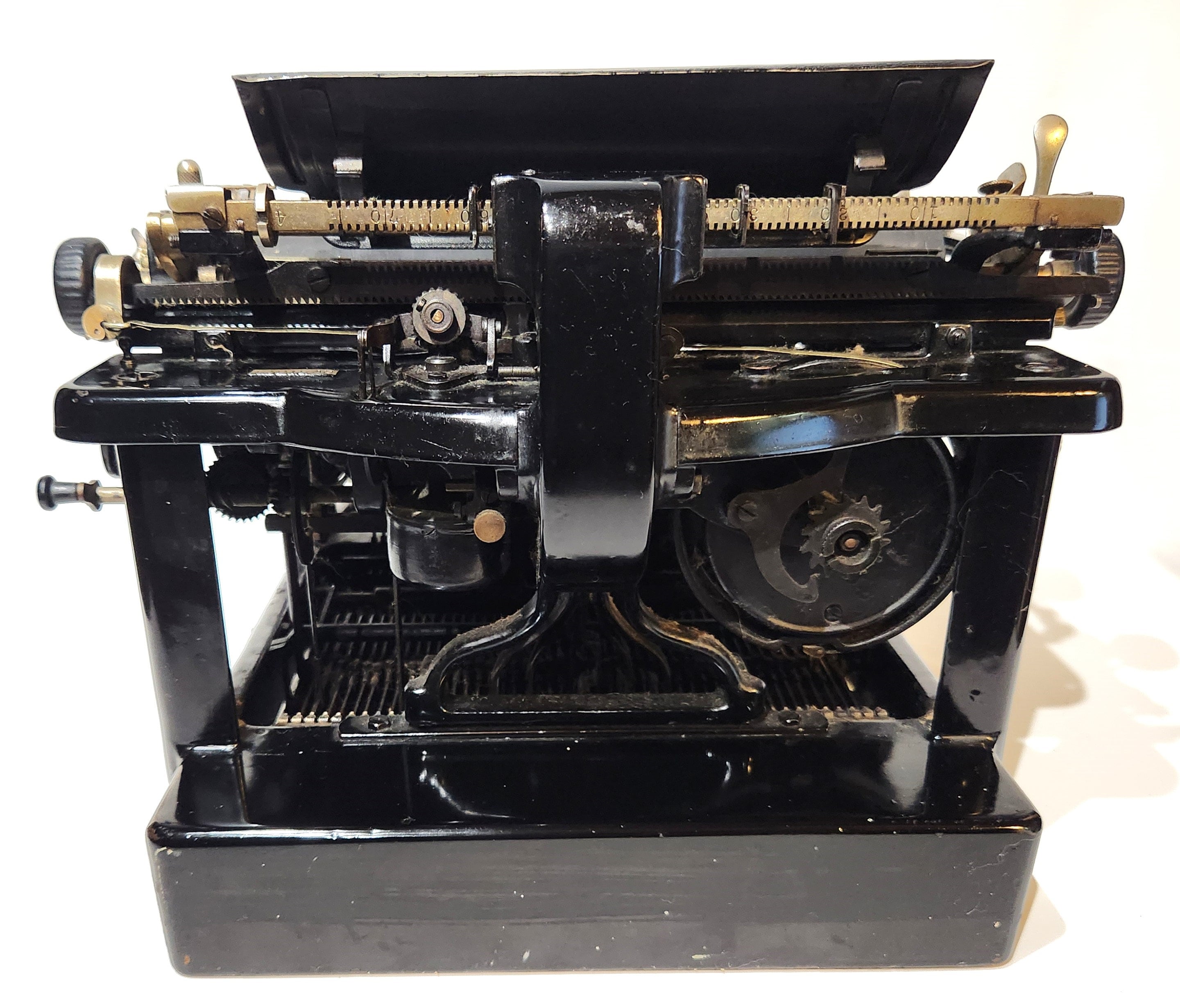 Antique 1915 Remington Standard No. 10 Typewriter Red Tab