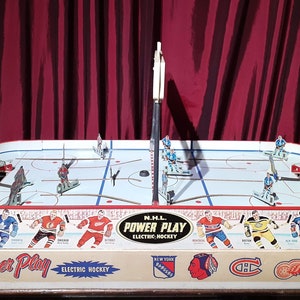 1960s NHL Powerplay Electric Hockey No. 540 Eagle Toys Ltd. In Box