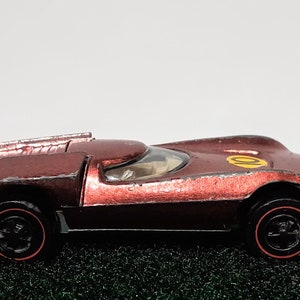 Vintage 1969 Hot Wheels Redline Turbofire Brown USA