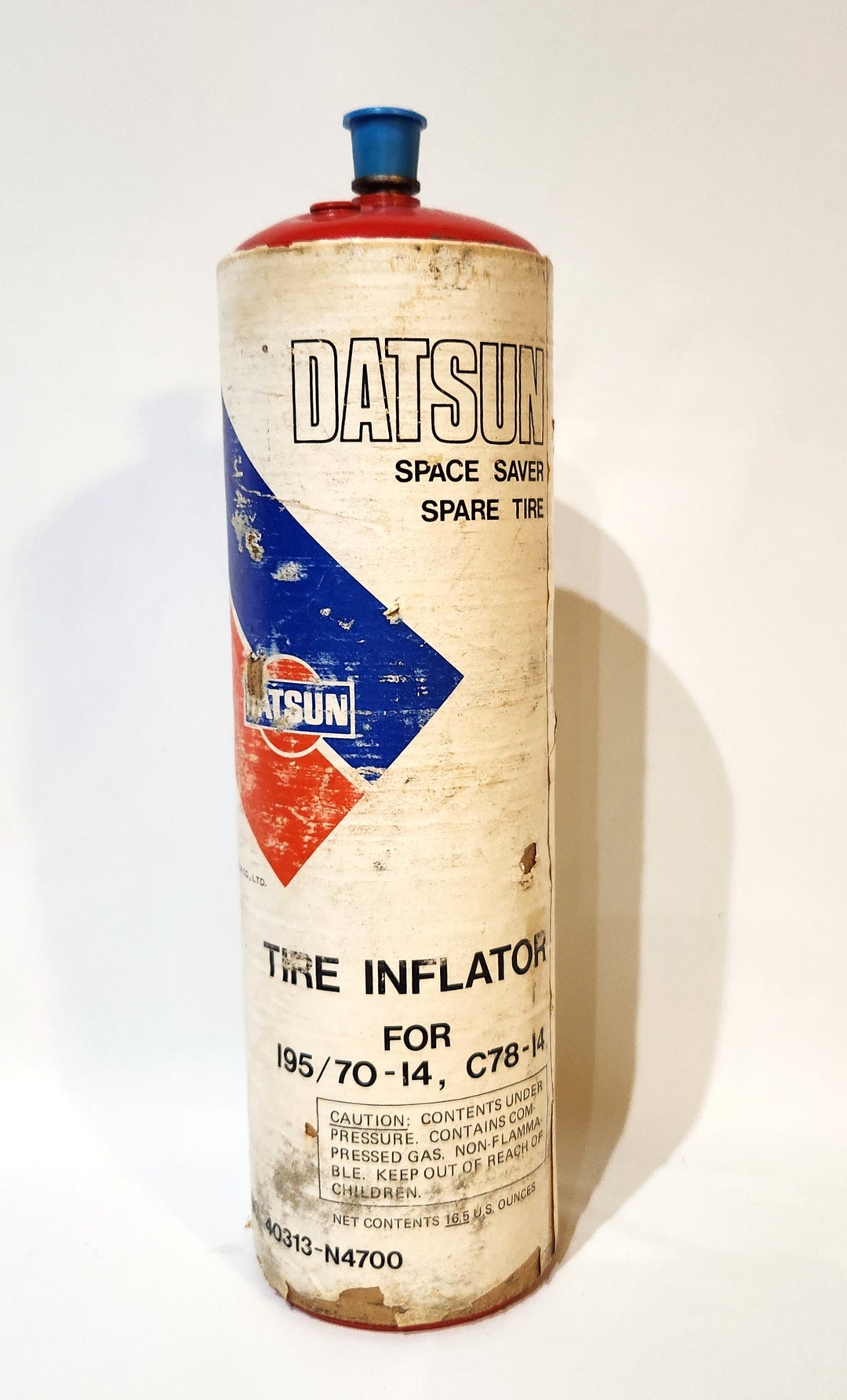 Original Datsun 280ZX Space Saver Spare Tire Tire Inflator Original Datsun 280ZX Space Saver Spare Tire Tire Inflator