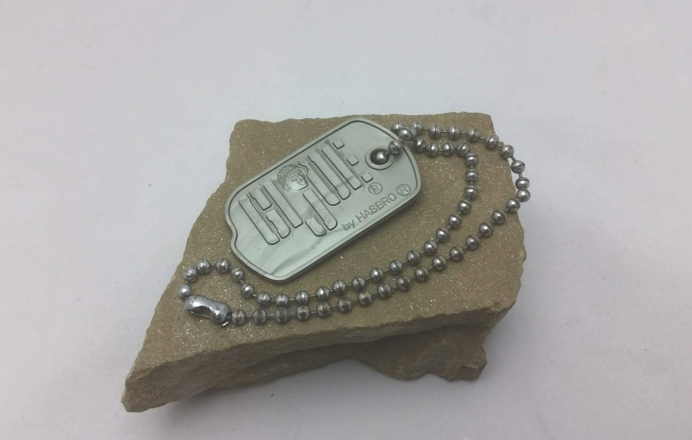 Vintage 1964 GI Joe GI Joe Club Child Dog Tags With Original Fat