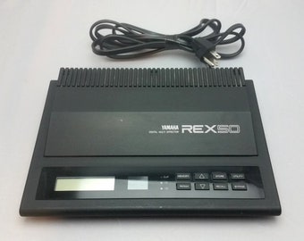 Yamaha REX50 REX 50 Digital Multi Effector Reverb Tested