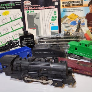 Vintage Marx 490 Southern Pacific Electric Train Set