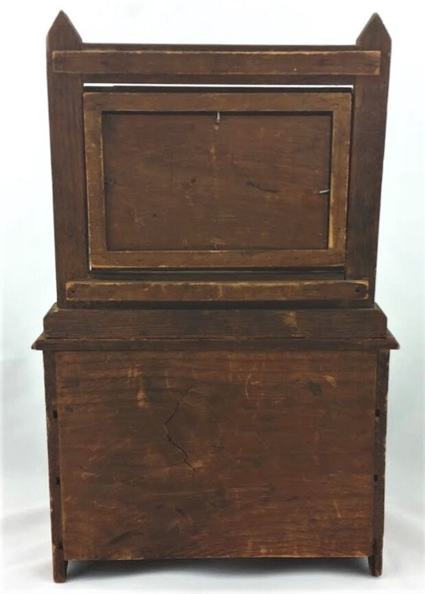 Antique 1890 Handmade Solid Oak Eastlake Doll Dresser Folk Art Etsy