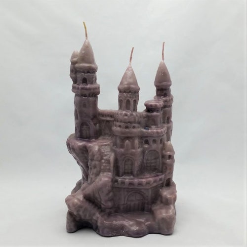 Vintage Large 1970s Wizard Castle Fantasy Wizard Candle shops