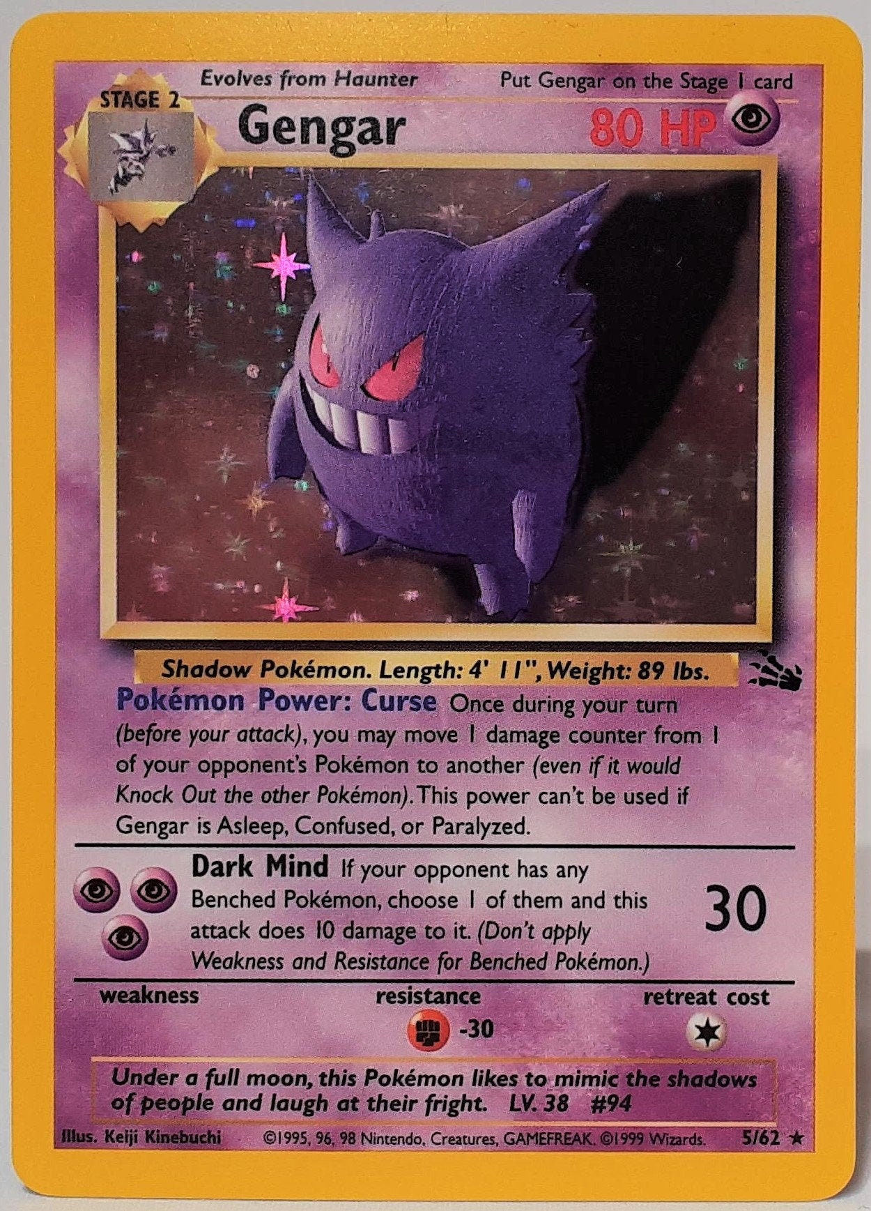 History Of Every Gengar Pokemon Card –