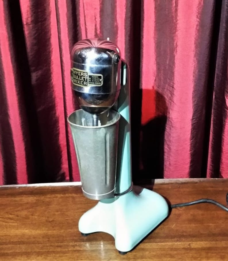 Vintage 1940s Myers Bullet Mixer Authentic Soda Fountain Etsy