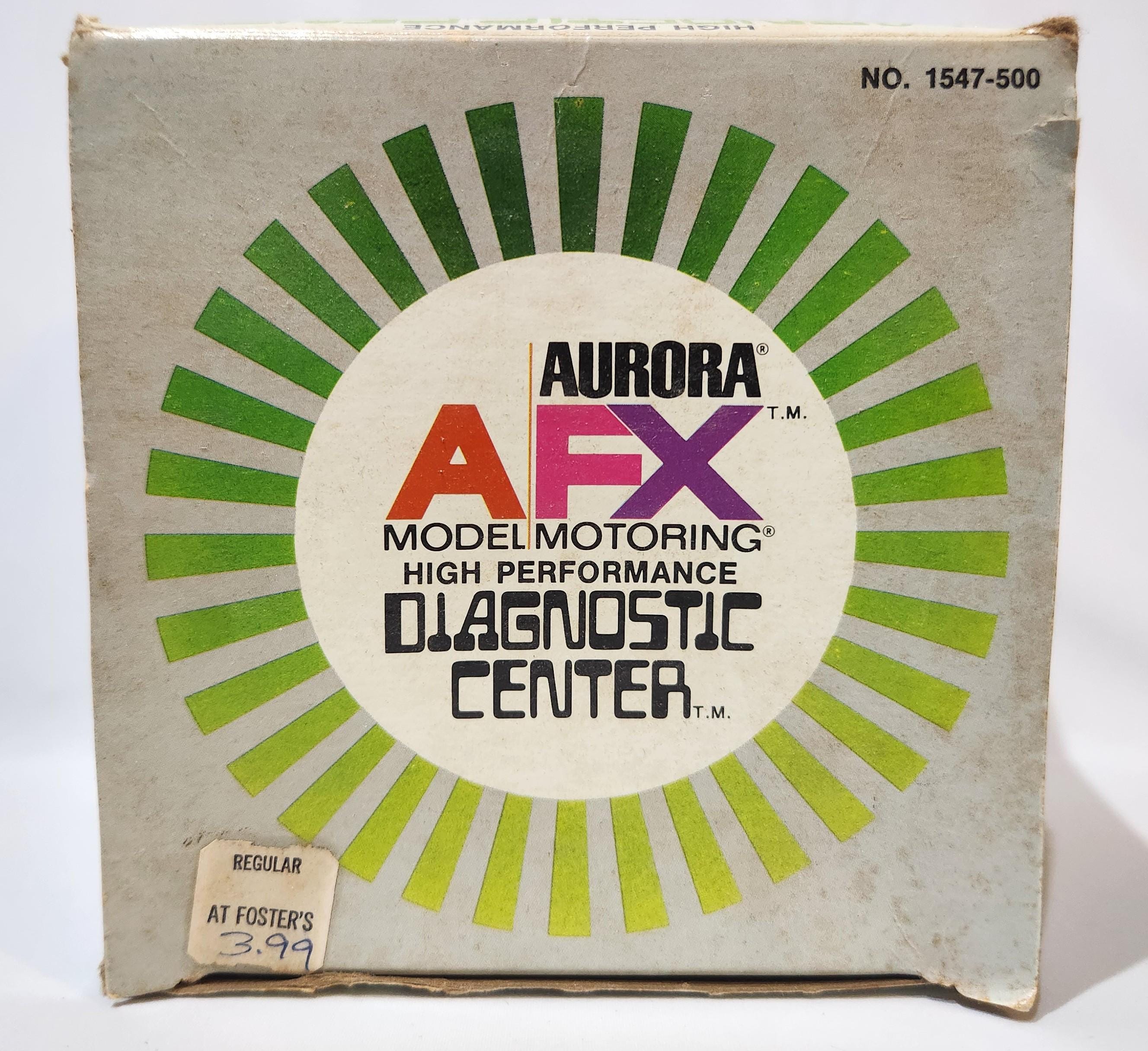 Vintage 1971 Aurora AFX Model Motoring Dyno Tach No 1547 High