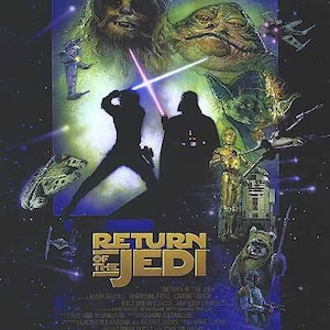 80’s ビンテージ　スターウォーズ　リターンジェダイ　オリジナルポスター il_300x300.1444760708_sp7p.jpg