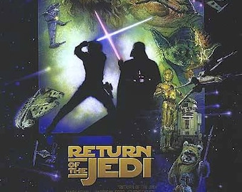 STAR WARS RETURN OF THE JEDI ポスター Amazon.com: Return of the Jedi Star Wars Movie Poster