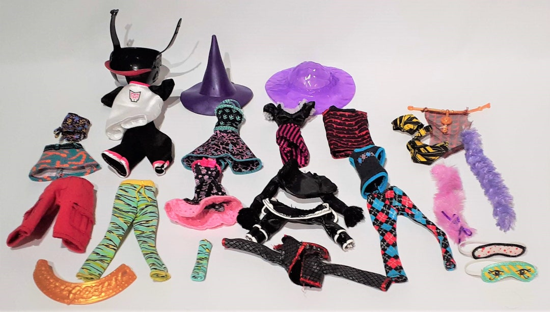 Vintage Monster High Doll Clothing Lot Etsy