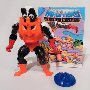 Vintage Original 1985 He-Man STINKOR Masters of the Universe MOTU Complete Tested Working