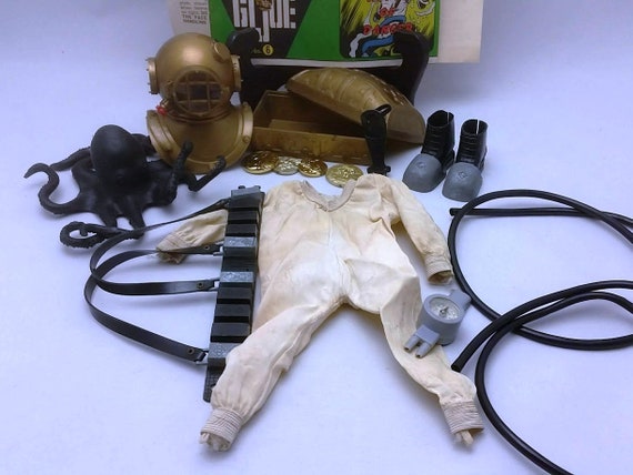 Vintage Original 1969 GI Joe Eight Ropes of Danger Set 7422 Near