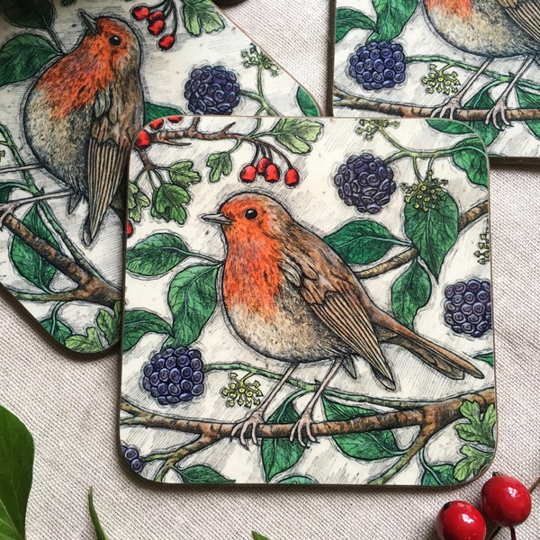 Autumn Robin Coaster