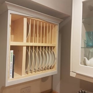 Hand crafted Plate rack