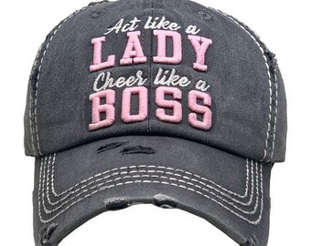 boss lady hat