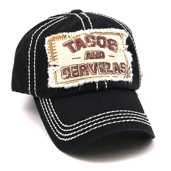KBETHOS 'tacos and Cervezas' Hat-black 