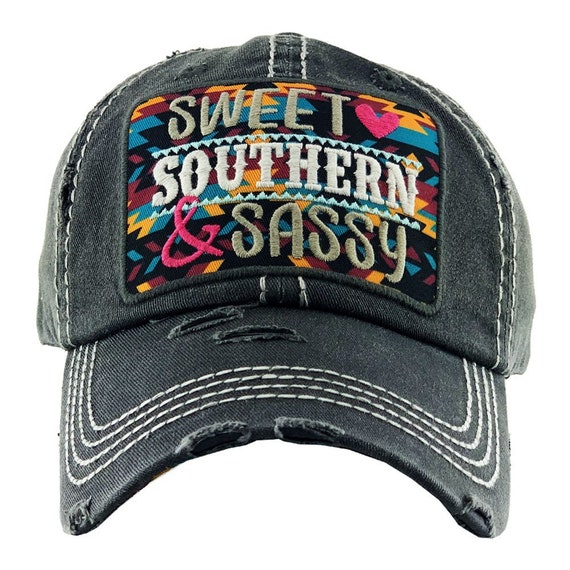 KBETHOS 'Sweet Sassy Southern' Hat-black | Etsy