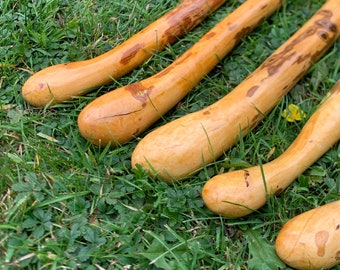 Irish Hazel Walking Stick | 37 Inches | Wood Hiking Cane | Natural Handmade | Trekking Pole | Outdoors | Made In Ireland | Gift