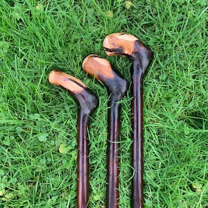 Irish Blackthorn Walking Stick | Cane Irish | Wood Hiking Cane | Natural Handmade | Trekking Pole | Outdoors | Made In Ireland | Gift