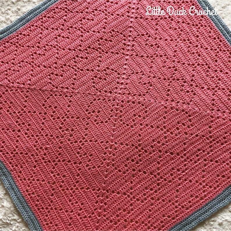 Wrapped in Love Blanket PDF Crochet Pattern Instant Etsy