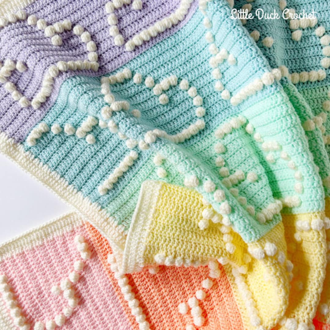 Cloud Nine Blanket PDF Crochet Pattern, Instant Download, Crochet ...