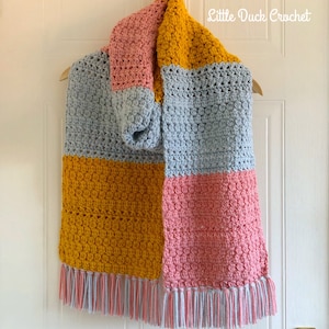 Frostbite Scarf pattern, Crochet infinity scarf pattern, crochet scarf pattern, PDF