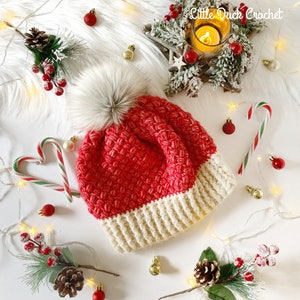 Noelle Hat pattern, Crochet hat pattern, crochet beanie pattern, PDF