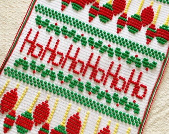 Bobbly Bauble Throw, Christmas Blanket PDF Crochet Pattern, Instant Download, Crochet Blanket Pattern, Bobble Stitch, Festive Blanket