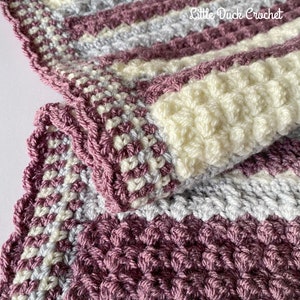Hedgerow Blanket PDF Crochet Pattern, Instant Download, Crochet Blanket Pattern