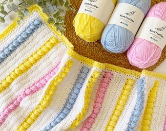 Springling Blanket PDF Pattern, Crochet Pattern, Crochet Blanket Pattern