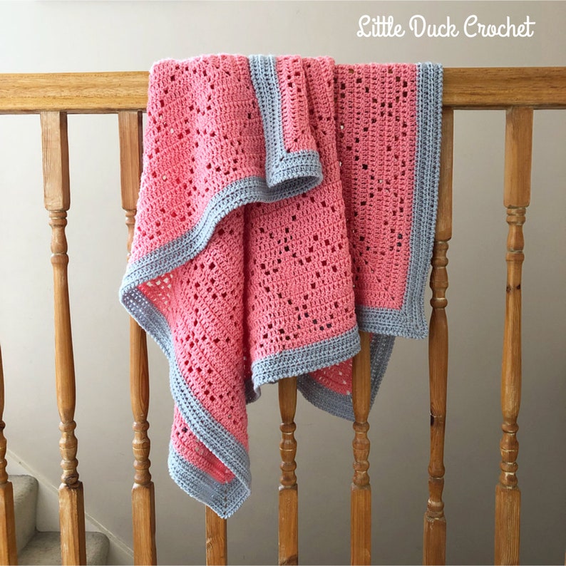 Wrapped in Love Blanket PDF Crochet Pattern Instant Etsy