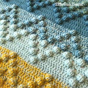 Between the Lines Blanket PDF Crochet Pattern, Instant Download, Crochet Blanket Pattern image 2