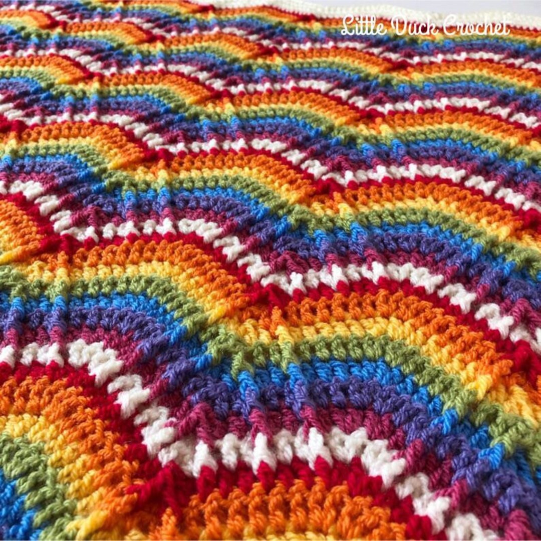 FREE UK SHIPPING Handmade Crochet Baby Blanket Crochet Cot Etsy
