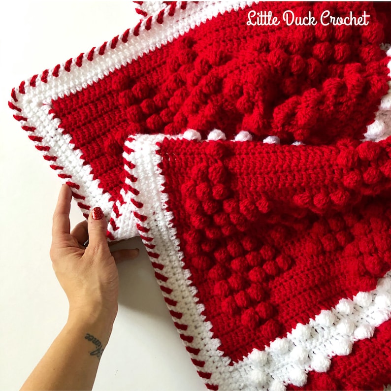 Scandi Snowflake Blanket PDF Crochet Pattern Instant Etsy