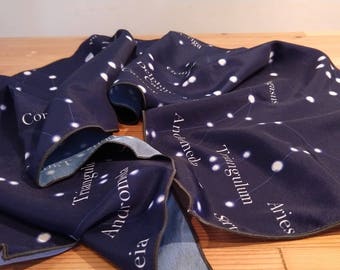 Constellations of the Northern Hemisphere Scarf - zodiac scarf