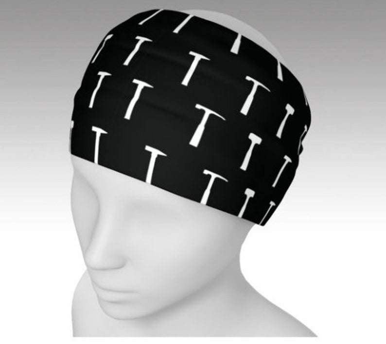 Wide Yoga Headbands Science Headbands Headband Sweatband Etsy