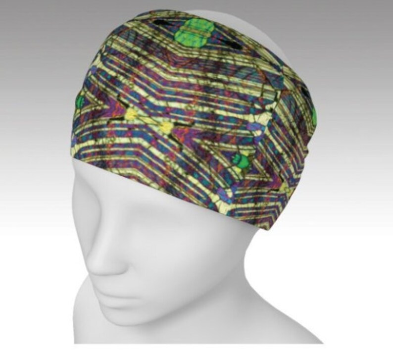 Wide Yoga Headbands Science Headbands Headband Sweatband Etsy