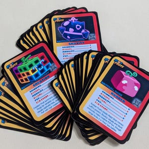 Regalo de Blox Fruits, regalo de fiesta de Blox Fruit, juego de cartas para niños, para amantes de los geeks, descarga del juego Roblox, regalo de cumpleaños de Robux para niño, cumpleaños