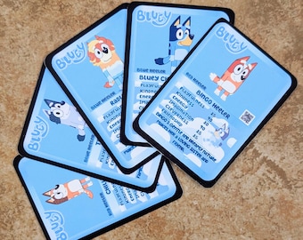 Inspired by Bluey party favor Kids Party bluey theme bluey gift for kids stem activity bluey birthday bluey toy bluey stocking filler
