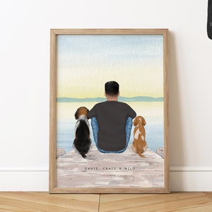 Man and his dog gifts cheap
