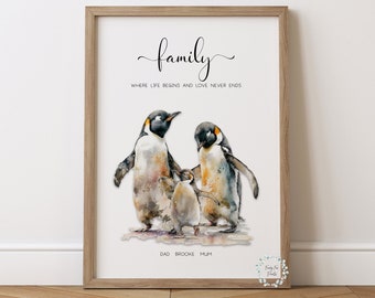 Animal Family Prints