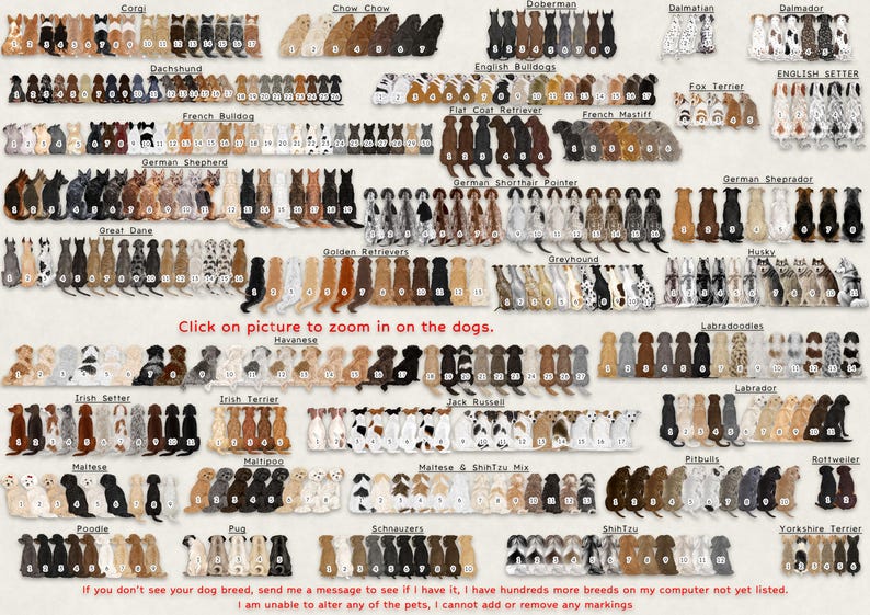 Personalised Family Pet Christmas Print Christmas Family Portrait