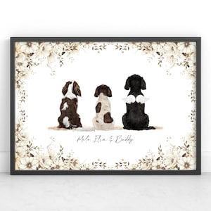 Personalised Pet Print | Dog Memorial Print | Dog Loss Bereavement Gift | Pet Keepsake | Pet Loss Gift | Custom Dog Print | Pet Wall Art