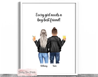 Boy Girl Best Friend Etsy