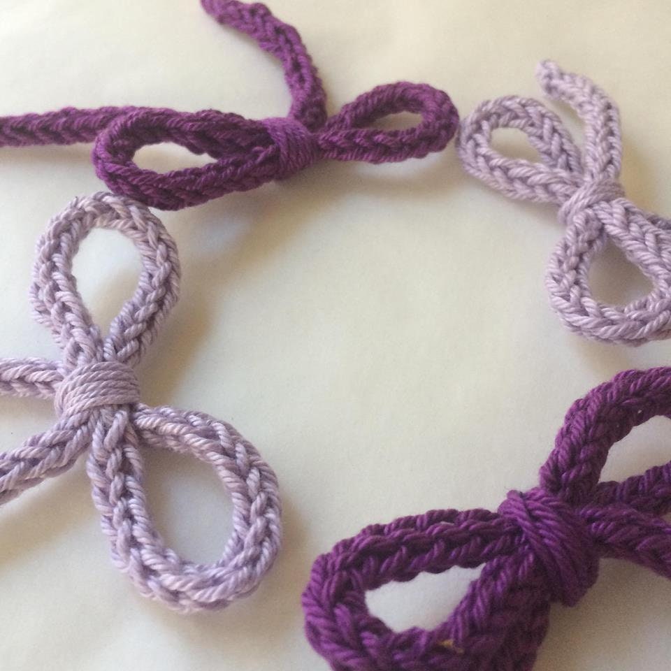 Hair Bow Knitting Pattern Girls Hair Bow Pattern (Instant Download) Etsy