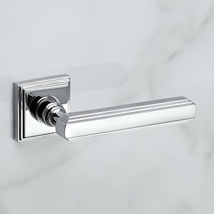 Glamor - Vintage Brass Door Handles in Rationalist Style