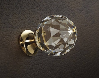 Boutons d'armoire/tiroir en cristal Swarovski