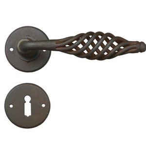Budapest - Wrought iron door handle collection