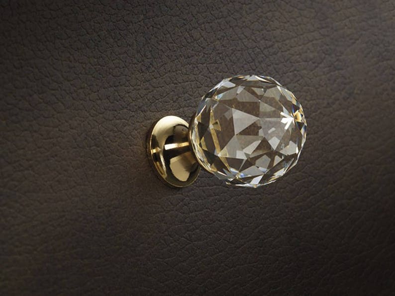 Crystal Swarovski Knobs Etsy